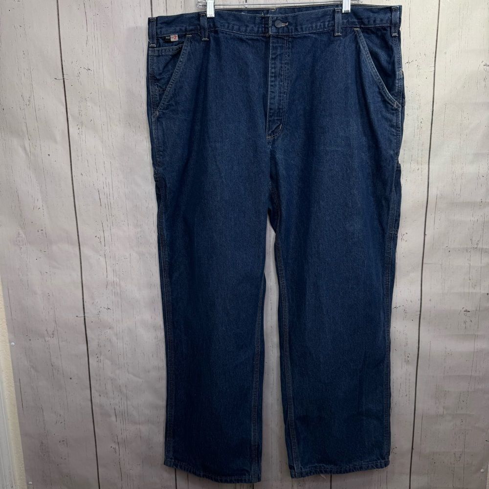 Carhartt FR Flame Resistant Jeans 42x30 Workwear Utility Pants Rugged Industrial